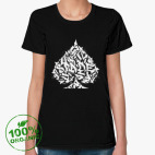Женская футболка органик