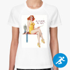 Женская спортивная футболка