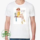 Мужская футболка органик