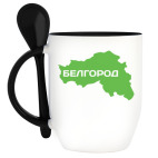 Кружка с ложкой