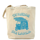 Холщовая сумка шоппер Surfing Sri Lanka