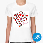 Женская спортивная футболка