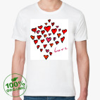 Мужская футболка органик