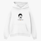 Толстовка худи оверсайз