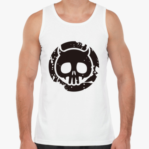 Майка с принтом DSKL