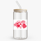 Банка с бамбуковой крышкой