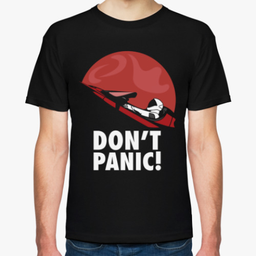 Футболка с принтом Первый запуск Falcon Heavy