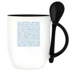 Кружка с ложкой