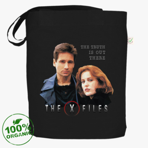 Сумка шоппер с принтом The X-Files