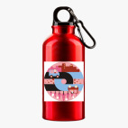 Металлическая бутылка 400 мл UV-DTF