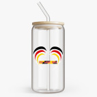 Банка с бамбуковой крышкой