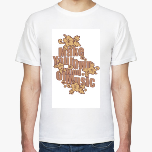 Футболка с принтом Make Your Own Men