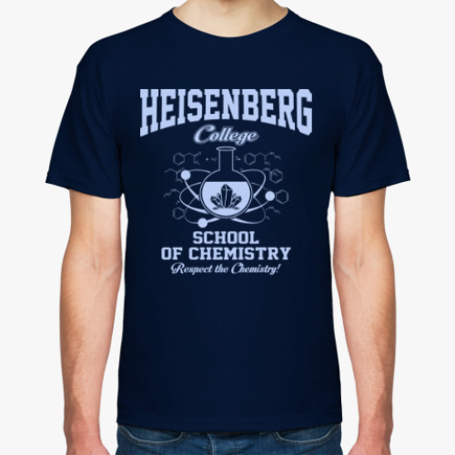 Футболка с принтом Heisenberg College