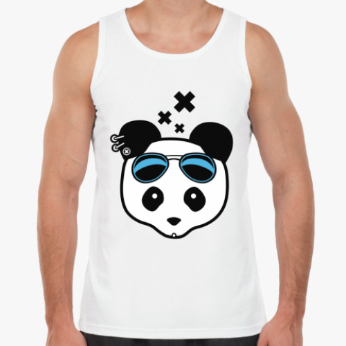 Майка с принтом This is panda