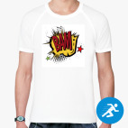 Мужская спортивная футболка