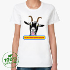 Женская футболка органик