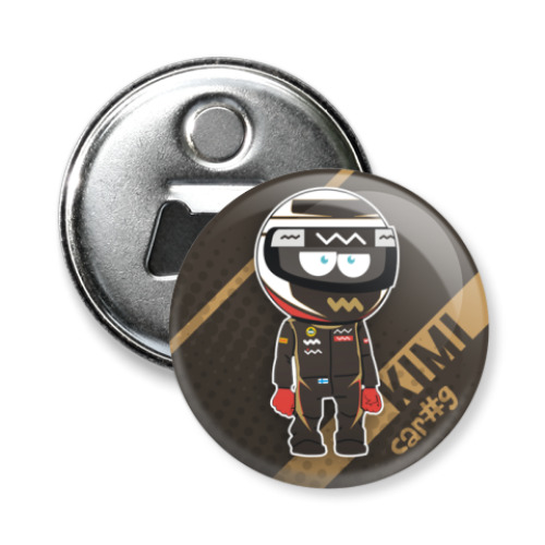 Магнит-открывашка с принтом Kimi