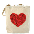 Сердце из роз