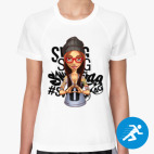 Женская спортивная футболка