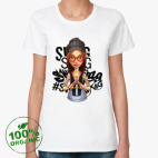 Женская футболка органик