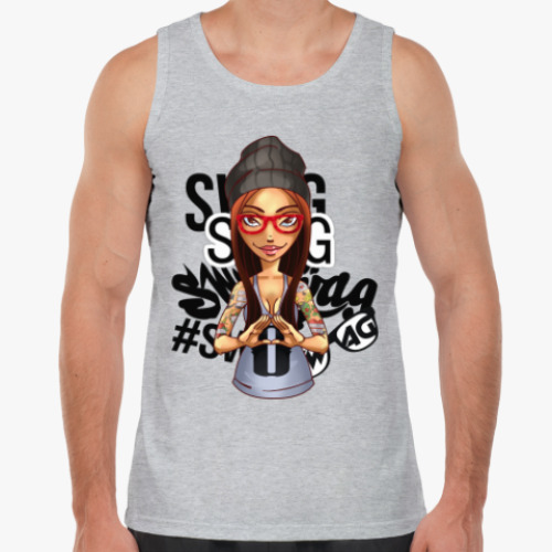 Майка с принтом SWAG! серия Дрянные Девчонки