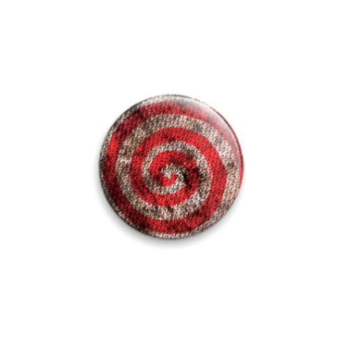 Значок 25мм с принтом  Пила