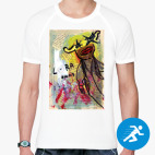 Мужская спортивная футболка