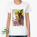 Женская футболка органик