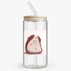 Банка с бамбуковой крышкой