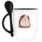 Кружка с ложкой