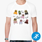 Мужская спортивная футболка