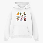 Толстовка худи оверсайз