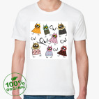 Мужская футболка органик