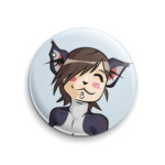 весёлая кошка