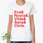 Женская футболка органик