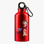 Металлическая бутылка 400 мл UV-DTF