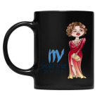 Кружка цветная UV-DTF