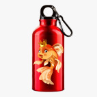 Металлическая бутылка 400 мл UV-DTF