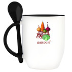 Кружка с ложкой