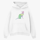 Толстовка худи оверсайз