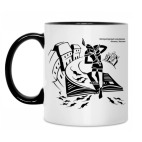 Кружка двухцветная