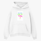 Толстовка худи оверсайз