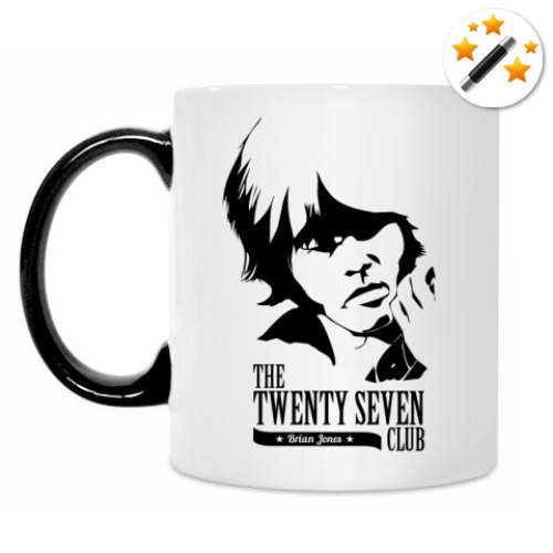 Кружка-хамелеон с принтом Club Jones