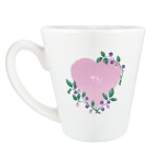 Кружка латте (360 мл) Черника