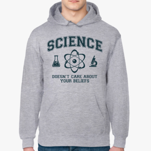 Толстовка худи с принтом Science