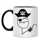 Кружка двухцветная