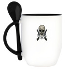 Кружка с ложкой