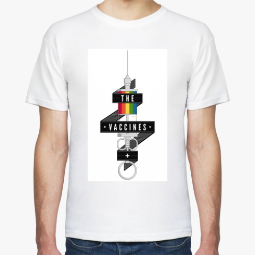 Футболка с принтом The Vaccines