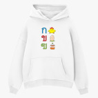 Толстовка худи оверсайз