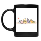 Кружка цветная UV-DTF